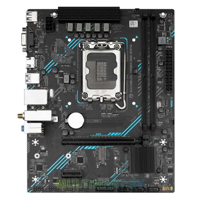 Материнская плата Maxsun H610M 666 WIFI6 D5